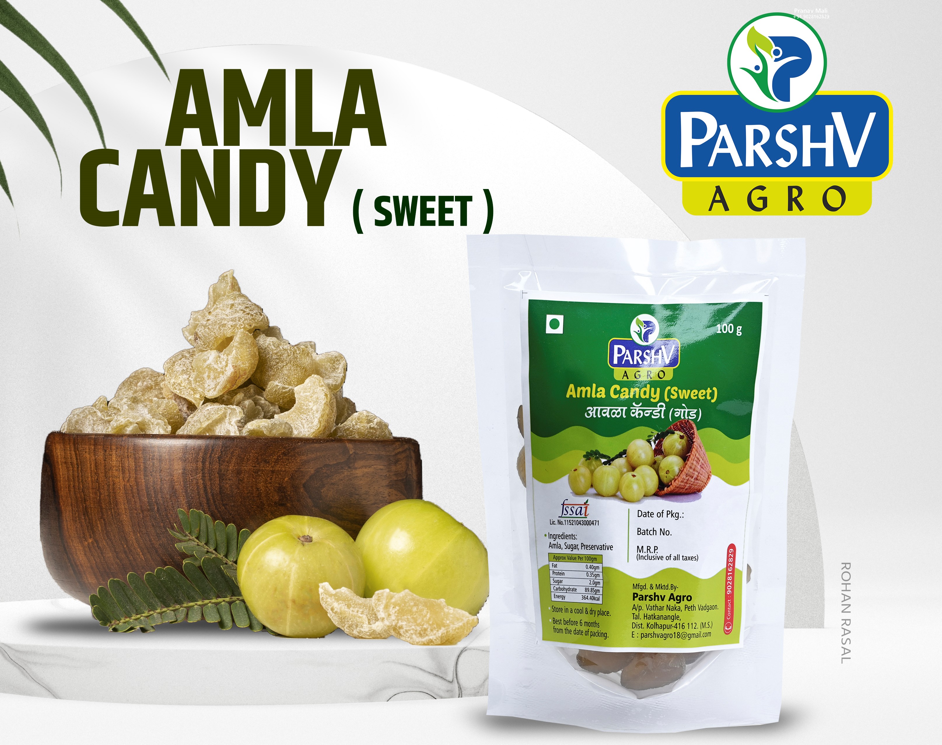 Amla Candy Natural - PARSHV AGRO